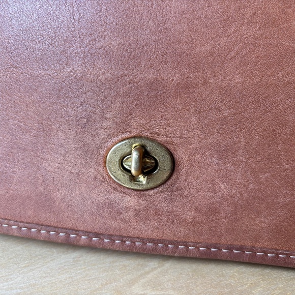 Authentic Vintage Coach 1970s Stewardess bag Made in USA - Picture 4 of 15